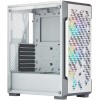 Corsair iCUE 220T RGB Airflow Tempered Glass Mid-Tower Smart Case, White Corsair iCUE 220T RGB Airflow Tempered Glass Mid-Tower Smart Case, White