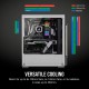 Corsair iCUE 220T RGB Airflow Tempered Glass Mid-Tower Smart Case, White