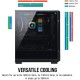 Corsair iCUE 220T RGB Airflow Tempered Glass Mid-Tower Smart Case - Black