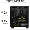 Corsair iCUE 220T RGB Airflow Tempered Glass Mid-Tower Smart Case - Black Corsair iCUE 220T RGB Airflow Tempered Glass Mid-Tower Smart Case - Black