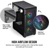 Corsair iCUE 220T RGB Airflow Tempered Glass Mid-Tower Smart Case - Black Corsair iCUE 220T RGB Airflow Tempered Glass Mid-Tower Smart Case - Black