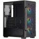 Corsair iCUE 220T RGB Airflow Tempered Glass Mid-Tower Smart Case - Black