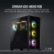 Corsair iCUE 4000X RGB Mid-Tower ATX PC Case - Black