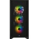 Corsair iCUE 4000X RGB Mid-Tower ATX PC Case - Black