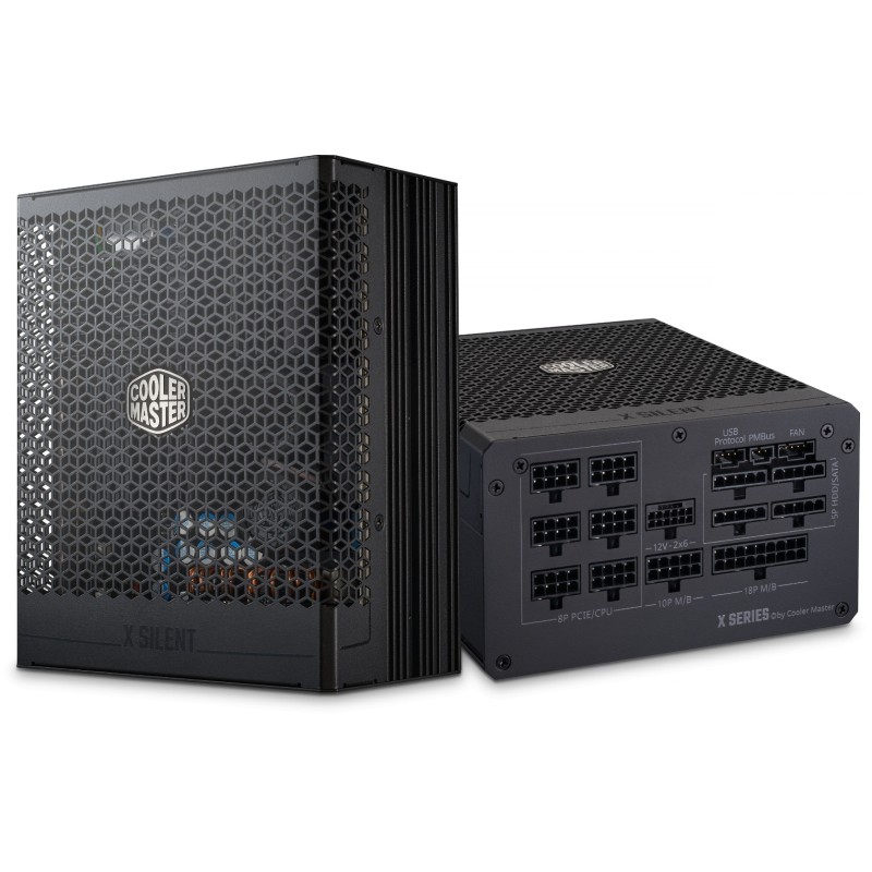 Cooler Master X Silent Edge 1100W Platinum 230V EU Cable Cooler Master X Silent Edge 1100W Platinum 230V EU Cable