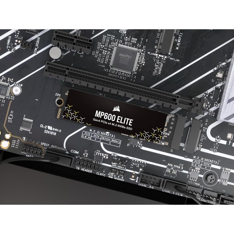 Crosair Mp600 Elite 2TB Gen4 Pciex4 NVMe M.2 Crosair Mp600 Elite 2TB Gen4 Pciex4 NVMe M.2