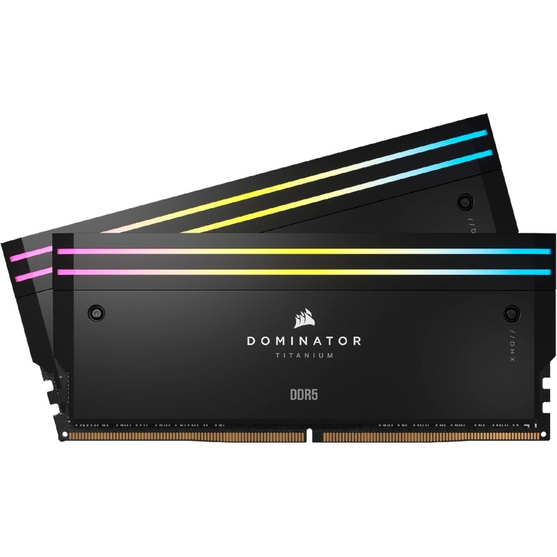 Corsair DOMINATOR TITANIUM RGB 96GB (2x48GB) DDR5 6600MT/s CL32 Corsair DOMINATOR TITANIUM RGB 96GB (2x48GB) DDR5 6600MT/s CL32