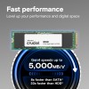 Crucial E100 2TB PCIe Gen4 NVMe M.2 Crucial E100 2TB PCIe Gen4 NVMe M.2