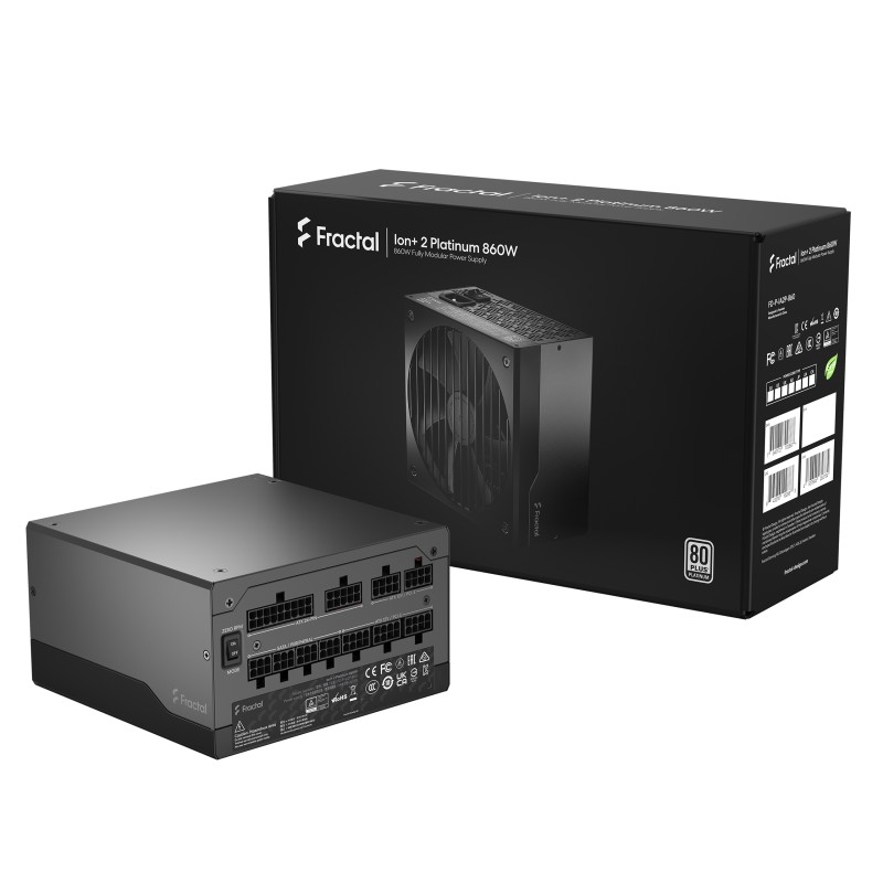 Fractal Ion+ 2 860W 80 Plus Platinum Fractal Ion+ 2 860W 80 Plus Platinum