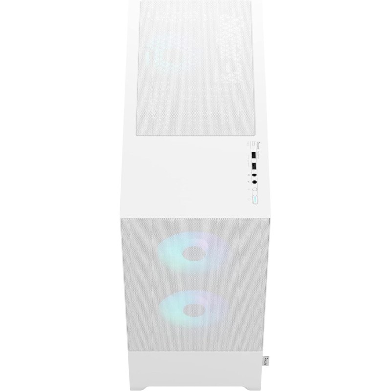 Fractal Pop Air RGB White TG Clear Tint Fractal Pop Air RGB White TG Clear Tint