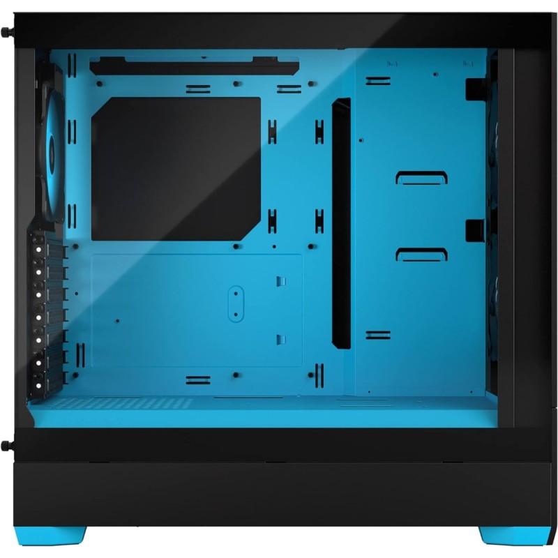 Fractal Pop Air RGB Cyan Core TG Clear Tint Fractal Pop Air RGB Cyan Core TG Clear Tint