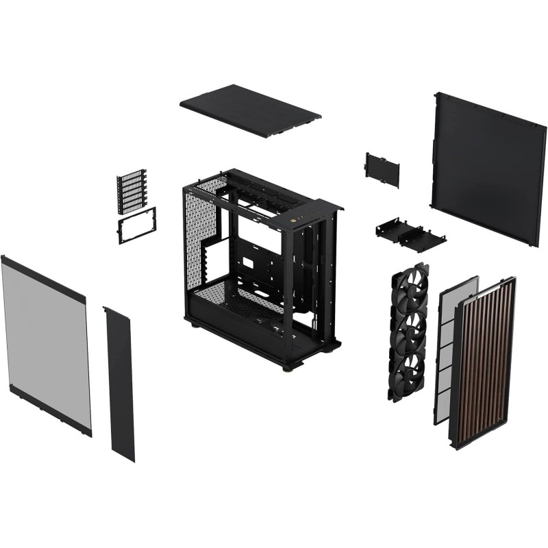 Fractal Design North XL Charcoal Black TG Dark Fractal Design North XL Charcoal Black TG Dark