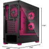 Fractal Pop Air RGB Magenta Core TG Clear Tint Fractal Pop Air RGB Magenta Core TG Clear Tint