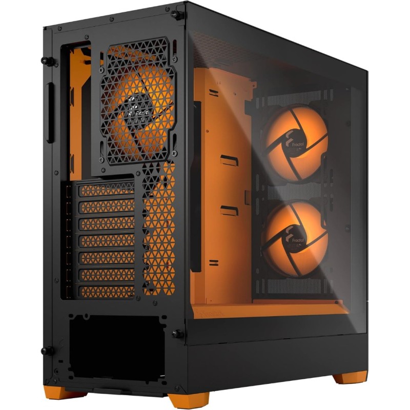 Fractal Pop Air RGB Orange Core TG Clear Tint Fractal Pop Air RGB Orange Core TG Clear Tint