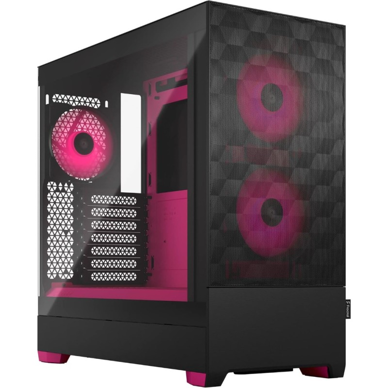 Fractal Pop Air RGB Magenta Core TG Clear Tint Fractal Pop Air RGB Magenta Core TG Clear Tint