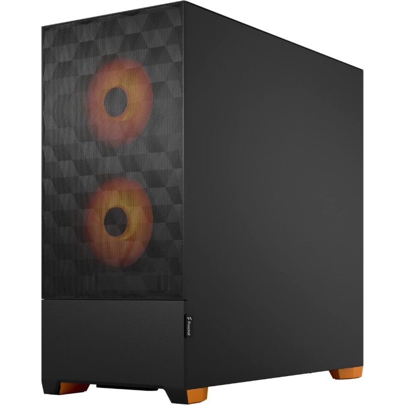 Fractal Pop Air RGB Orange Core TG Clear Tint Fractal Pop Air RGB Orange Core TG Clear Tint