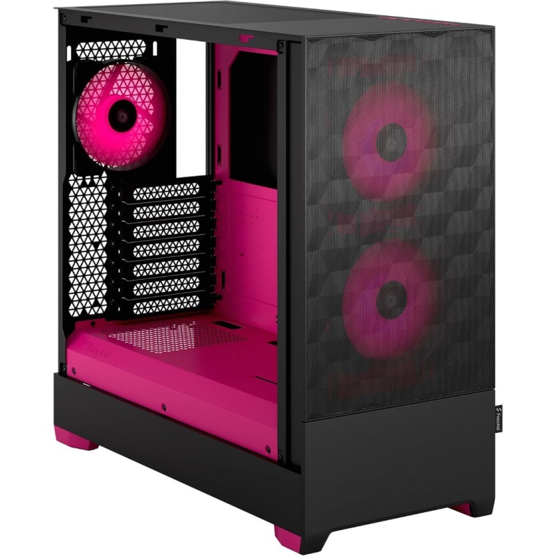 Fractal Pop Air RGB Magenta Core TG Clear Tint Fractal Pop Air RGB Magenta Core TG Clear Tint