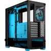 Fractal Pop Air RGB Cyan Core TG Clear Tint Fractal Pop Air RGB Cyan Core TG Clear Tint