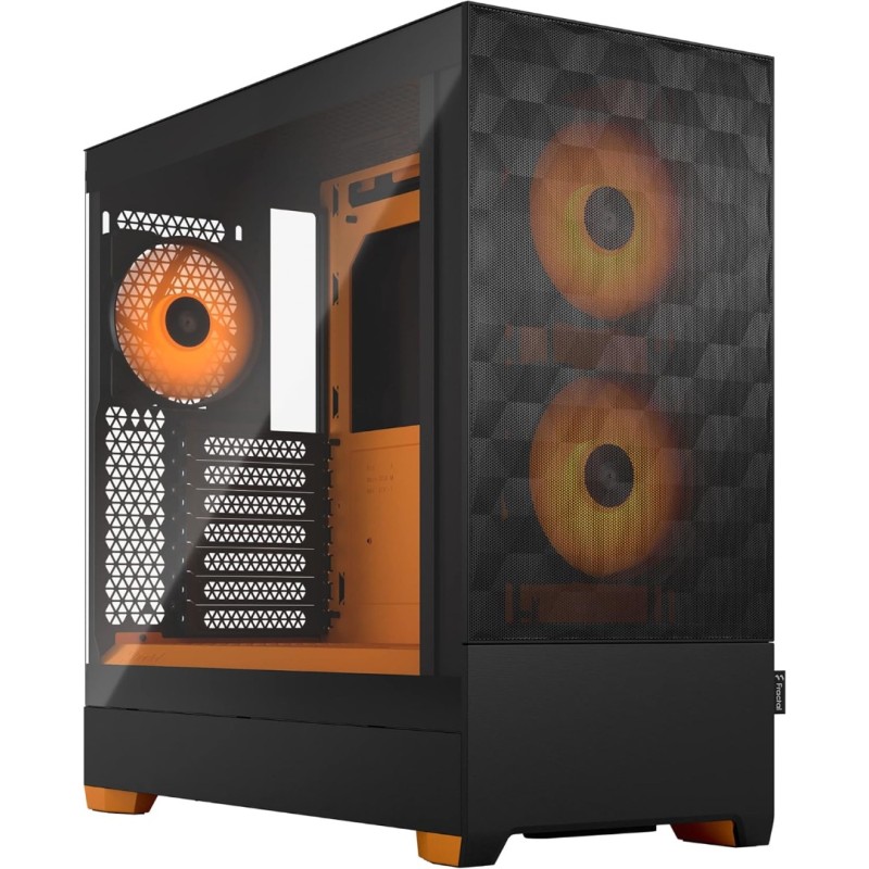Fractal Pop Air RGB Orange Core TG Clear Tint