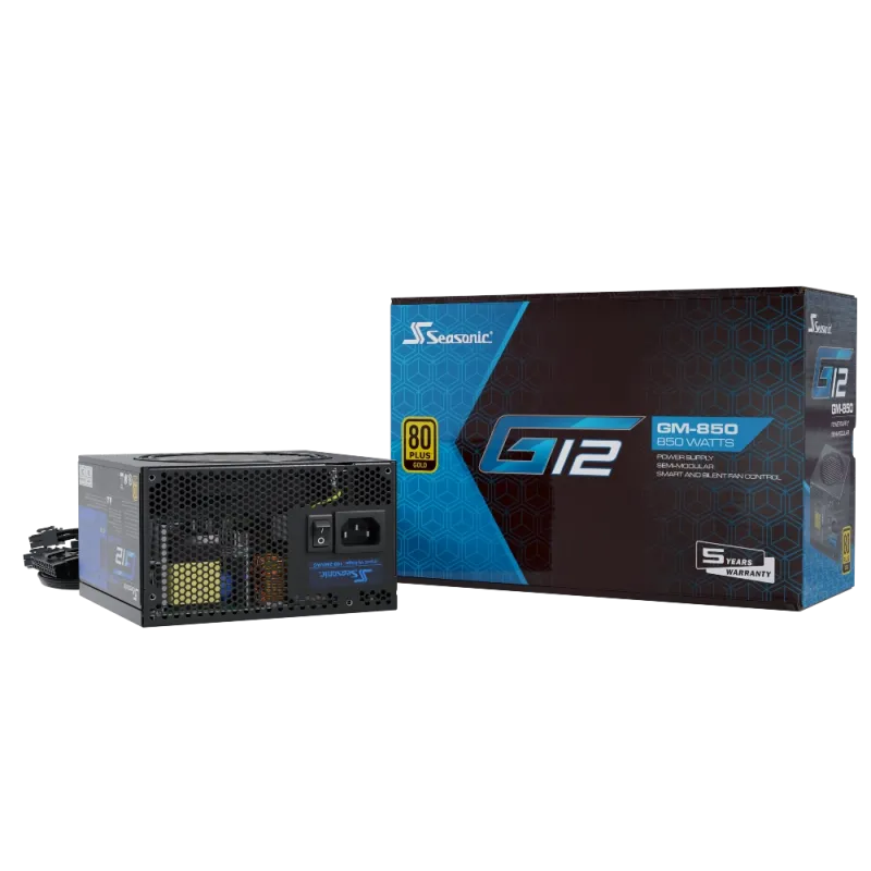 Seasonic G12 GM-850 850W 80 Plus Gold Semi Modular