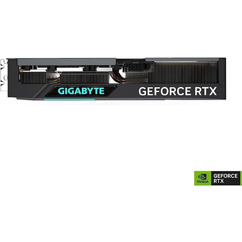 Gigabyte GeForce RTX 4070 Eagle OC 12G Graphics Card, 3X WINDFORCE Fans, 12GB 192-bit GDDR6X Gigabyte GeForce RTX 4070 Eagle OC 12G Graphics Card, 3X WINDFORCE Fans, 12GB 192-bit GDDR6X