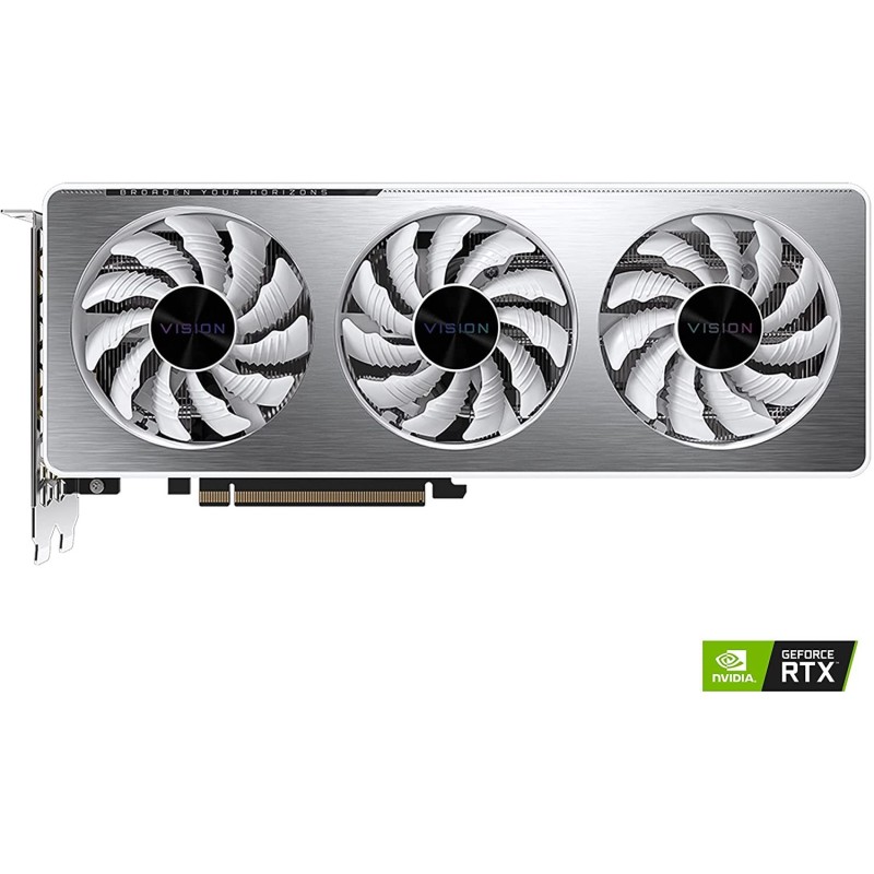GIGABYTE GeForce RTX 3060 Vision OC 12G (REV2.0) Graphics Card, 3X WINDFORCE Fans, 12GB 192-bit GDDR6, GV-N3060VISION OC-12GD REV2.0 Video Card GIGABYTE GeForce RTX 3060 Vision OC 12G (REV2.0) Graphics Card, 3X WINDFORCE Fans, 12GB 192-bit GDDR6, GV-N3060VISION OC-12GD REV2.0 Video Card