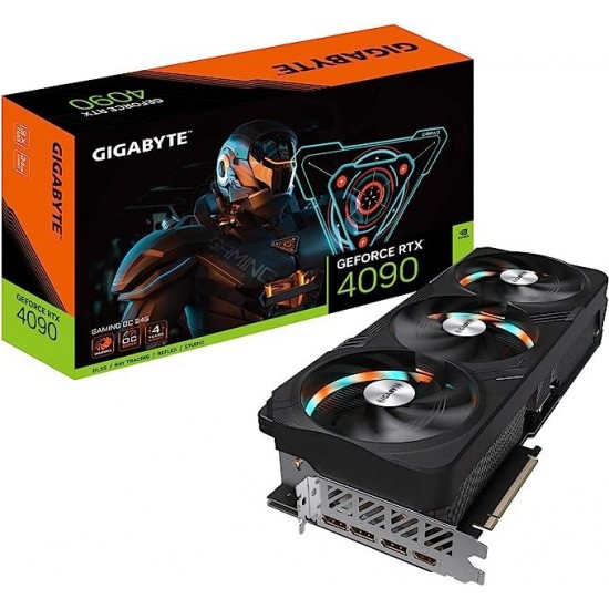 Gigabyte GeForce RTX 4090 Gaming OC 24G Graphics Card, 3X WINDFORCE Fans, 24GB 384-bit GDDR6X