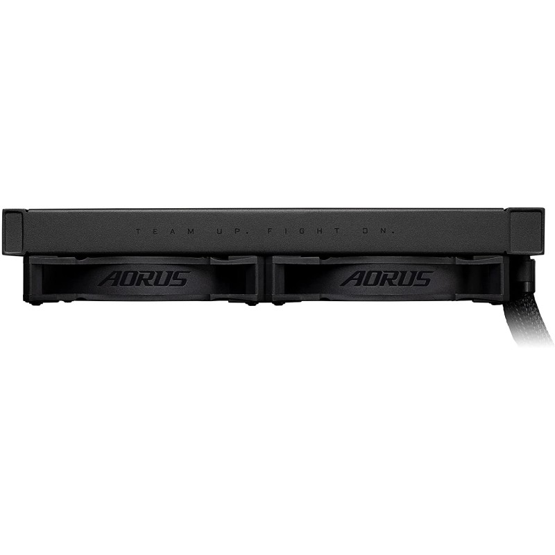 AORUS WATERFORCE X 280 AIO Liquid CPU Cooler, 280mm Radiator with 2X 140mm ARGB Fans, Adjustable Circular LCD Display with Micro SD Support and RGB Fusion 2.0, GP-AORUS WATERFORCE X 280 AORUS WATERFORCE X 280 AIO Liquid CPU Cooler, 280mm Radiator with 2X 140mm ARGB Fans, Adjustable Circular LCD Display with Micro SD Support and RGB Fusion 2.0, GP-AORUS WATERFORCE X 280