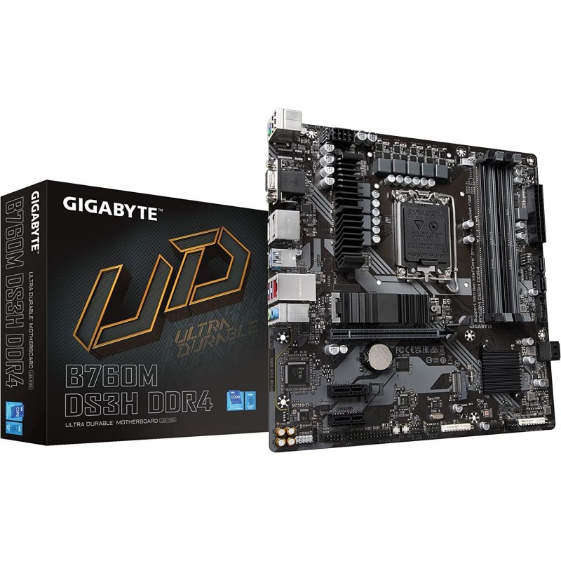 GIGABYTE B760M DS3H DDR4 GIGABYTE B760M DS3H DDR4