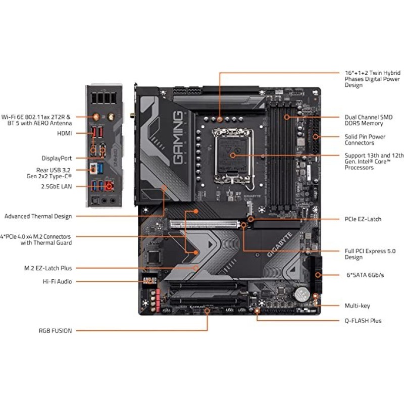 GIGABYTE Z790 Gaming X AX GIGABYTE Z790 Gaming X AX