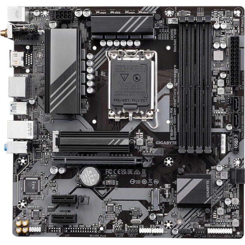 GIGABYTE B760M DS3H AX Rev 1.2 GIGABYTE B760M DS3H AX Rev 1.2