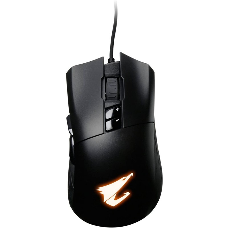 AORUS M3 Accurate 6400 DPI Optical Engine, Fully Programmable, Ergonomic Design, RGB Fusion Mouse GM-AORUS M3 AORUS M3 Accurate 6400 DPI Optical Engine, Fully Programmable, Ergonomic Design, RGB Fusion Mouse GM-AORUS M3