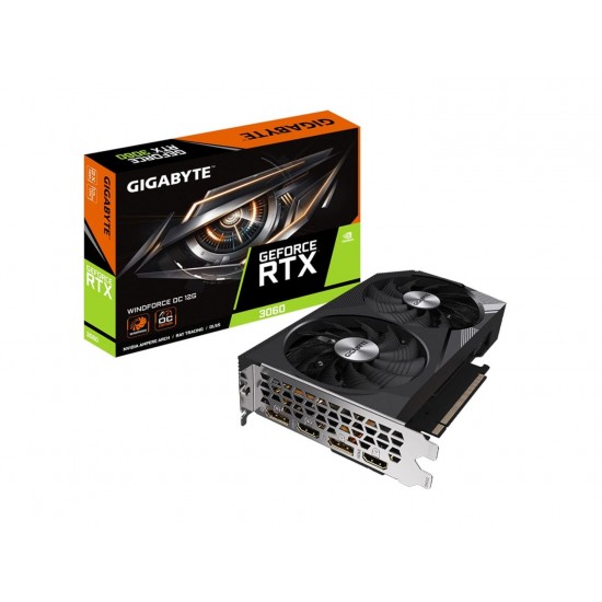 GIGABYTE GeForce RTX 3060 WINDFORCE OC 12GB GDDR6