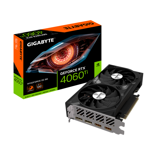 Gigabyte RTX™4060 Ti WINDFORCE OC 8G