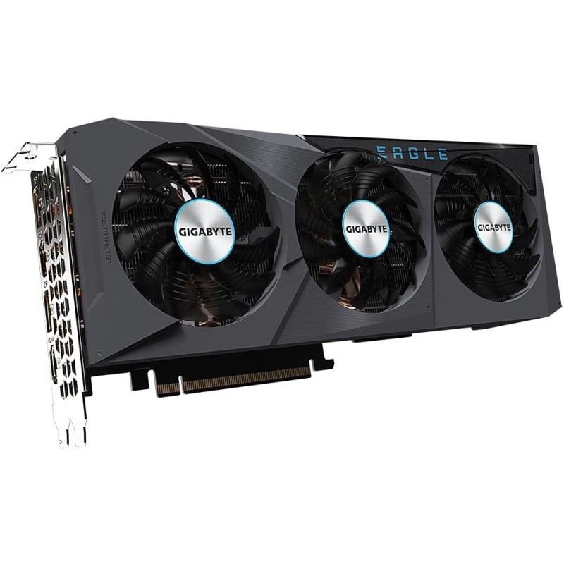 GIGABYTE GeForce RTX 3070 Ti Eagle OC 8G Graphics Card, WINDFORCE 3X Cooling System, 8GB 256-bit GDDR6X GIGABYTE GeForce RTX 3070 Ti Eagle OC 8G Graphics Card, WINDFORCE 3X Cooling System, 8GB 256-bit GDDR6X