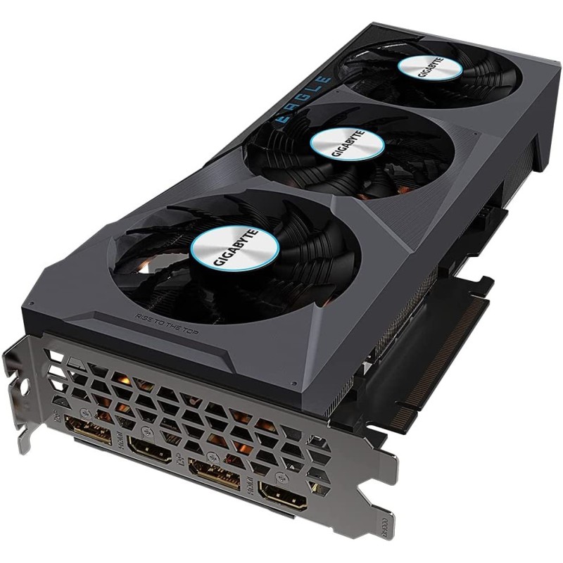 GIGABYTE GeForce RTX 3070 Ti Eagle OC 8G Graphics Card, WINDFORCE 3X Cooling System, 8GB 256-bit GDDR6X GIGABYTE GeForce RTX 3070 Ti Eagle OC 8G Graphics Card, WINDFORCE 3X Cooling System, 8GB 256-bit GDDR6X