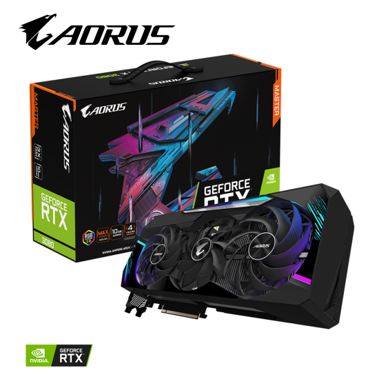 Gigabyte AORUS GeForce RTX™ 3080 MASTER 10G D6X