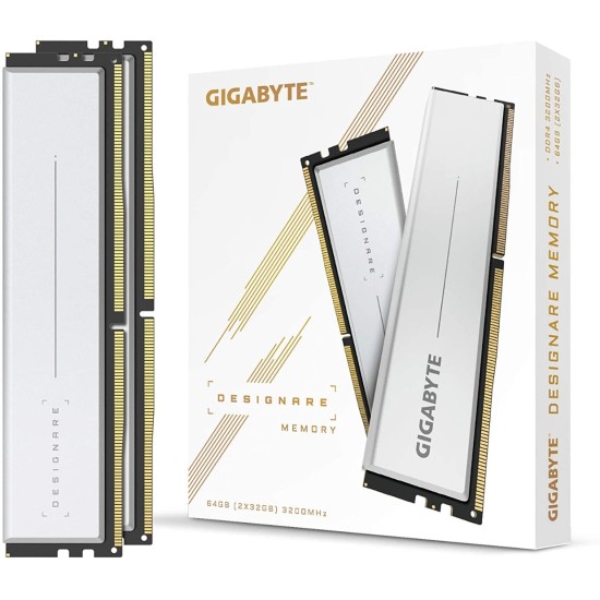 Gigabyte DESIGNARE Memory 64GB (2x32GB) 3200MHz- GP-DSG64G32