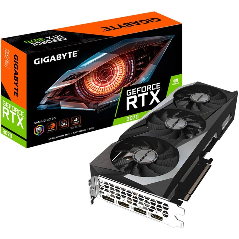 Gigabyte GeForce RTX 3070 GAMING OC 8GB Gigabyte GeForce RTX 3070 GAMING OC 8GB