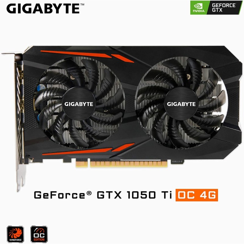 Gigabyte Geforce GTX 1050 Ti OC 4GB GDDR5 Gigabyte Geforce GTX 1050 Ti OC 4GB GDDR5