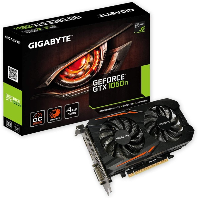 Gigabyte Geforce GTX 1050 Ti OC 4GB GDDR5 Gigabyte Geforce GTX 1050 Ti OC 4GB GDDR5