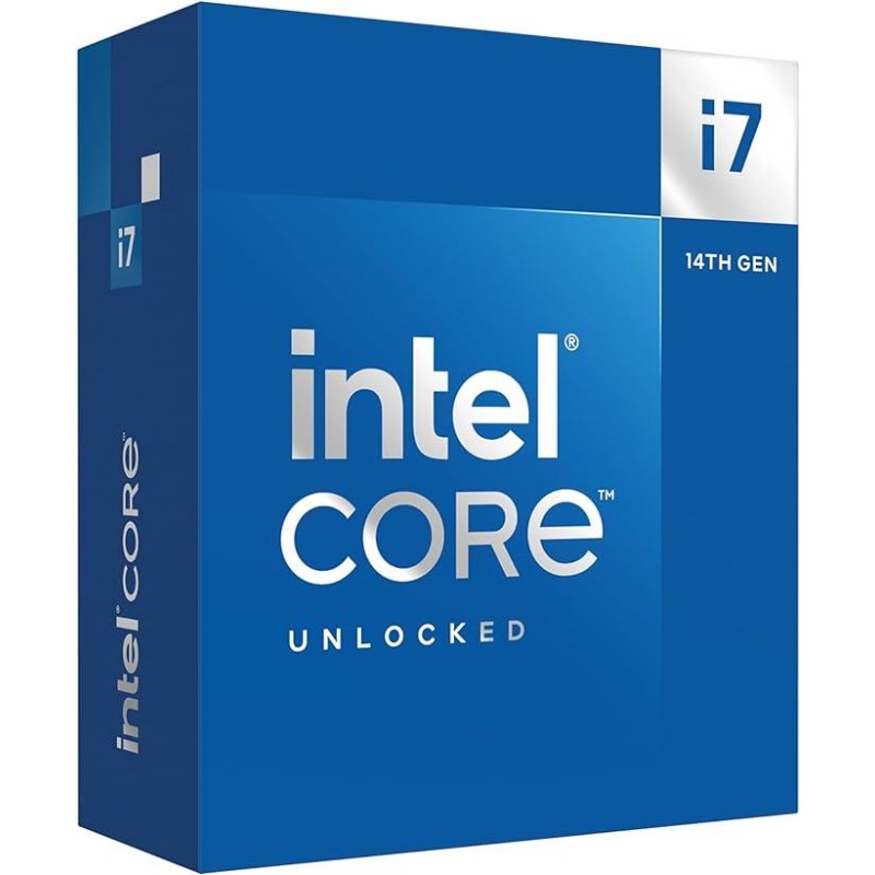 Intel Core i7-14700K 20 cores (8 P-cores & 12 E-cores), Integrated Graphics - Unlocked Intel Core i7-14700K 20 cores (8 P-cores & 12 E-cores), Integrated Graphics - Unlocked