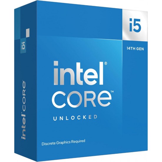 Intel Core i5-14600KF 14 cores (6 P-cores & 8 E-cores) - Unlocked