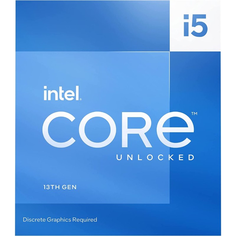 Intel Core i5-13600KF Desktop Processor 14 cores (6 P-cores & 8 E-cores) 24M Cache, up to 5.1 GHz Intel Core i5-13600KF Desktop Processor 14 cores (6 P-cores & 8 E-cores) 24M Cache, up to 5.1 GHz
