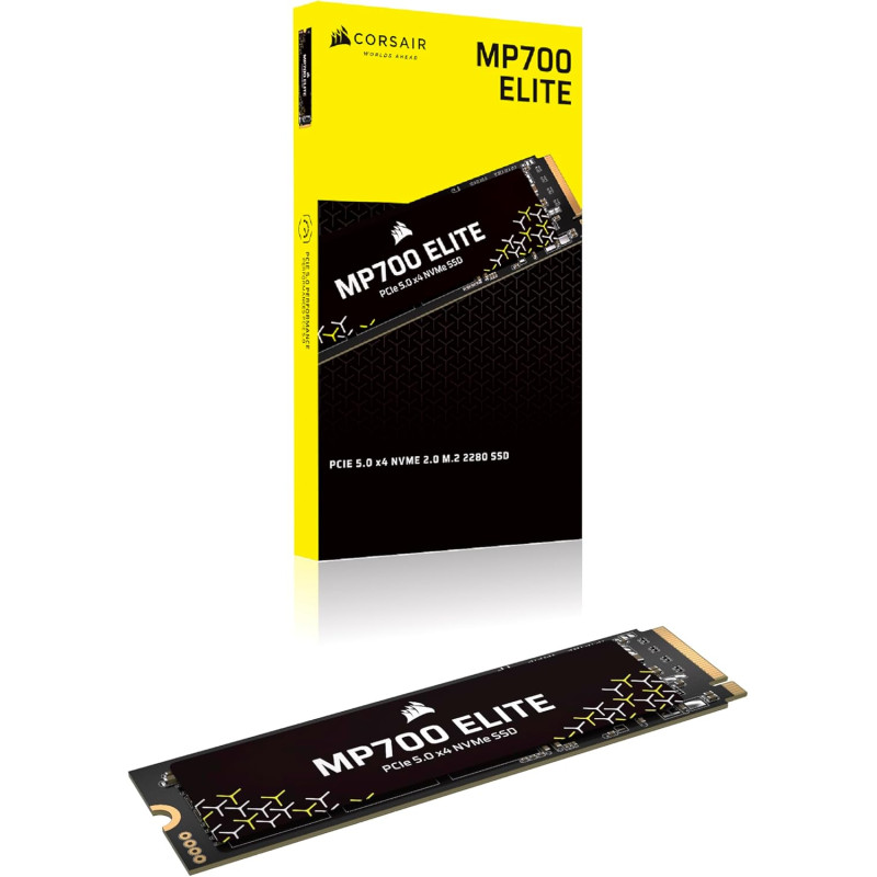 CORSAIR MP700 ELITE 1TB M.2 NVMe PCIe Gen. 5 x4 SSD CORSAIR MP700 ELITE 1TB M.2 NVMe PCIe Gen. 5 x4 SSD