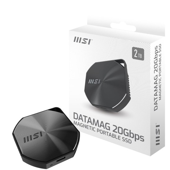 MSI DATAMAG 20Gbps 2TB Portable SSD