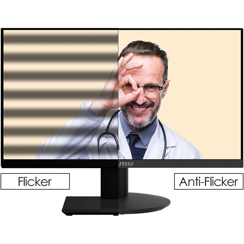 MSI Pro MP271, 27", 1920 x 1080 (FHD), IPS, 75Hz, TUV Certified Eyesight Protection, 5ms, HDMI, Tilt MSI Pro MP271, 27", 1920 x 1080 (FHD), IPS, 75Hz, TUV Certified Eyesight Protection, 5ms, HDMI, Tilt