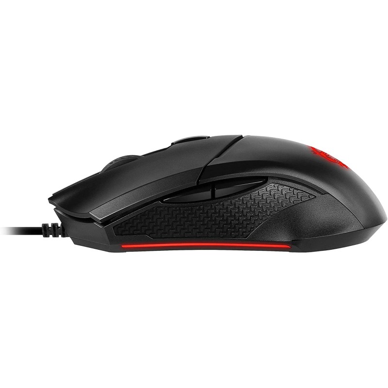 MSI Clutch GM08 4200 DPI Optical Wired Gaming Mouse with Red LED MSI Clutch GM08 4200 DPI Optical Wired Gaming Mouse with Red LED