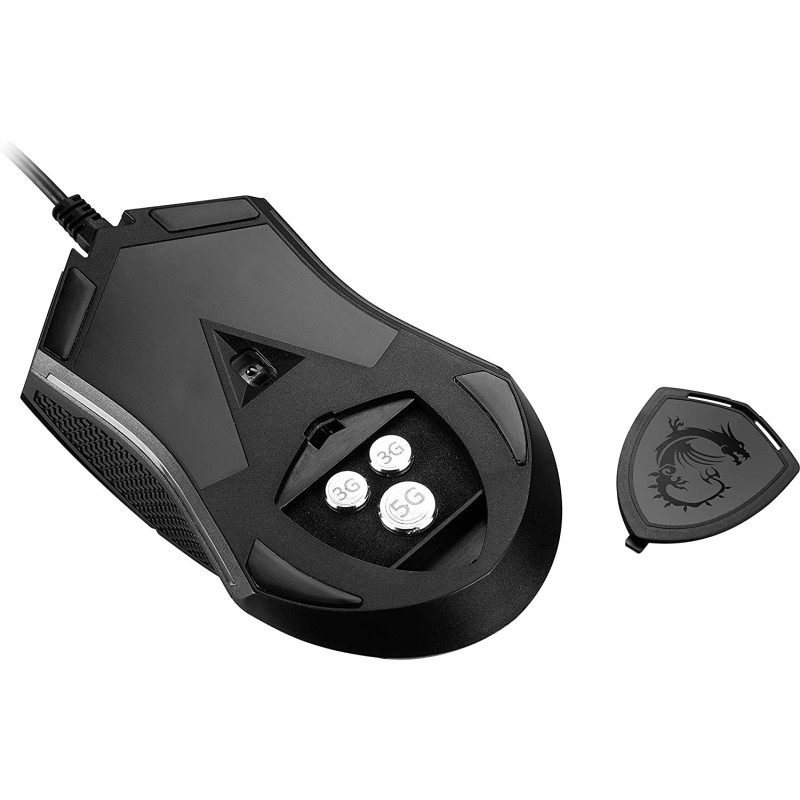 MSI Clutch GM08 4200 DPI Optical Wired Gaming Mouse with Red LED MSI Clutch GM08 4200 DPI Optical Wired Gaming Mouse with Red LED