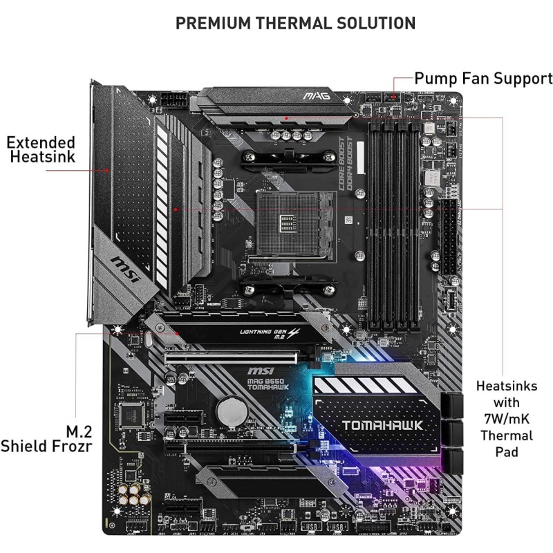 MSI MAG B550 TOMAHAWK MSI MAG B550 TOMAHAWK